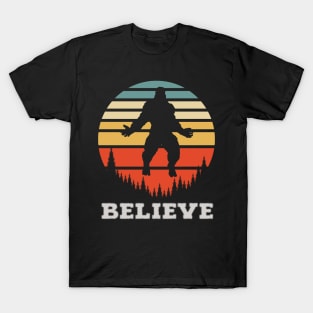 Retro Bigfoot Hide & Seek World Champion T-Shirt